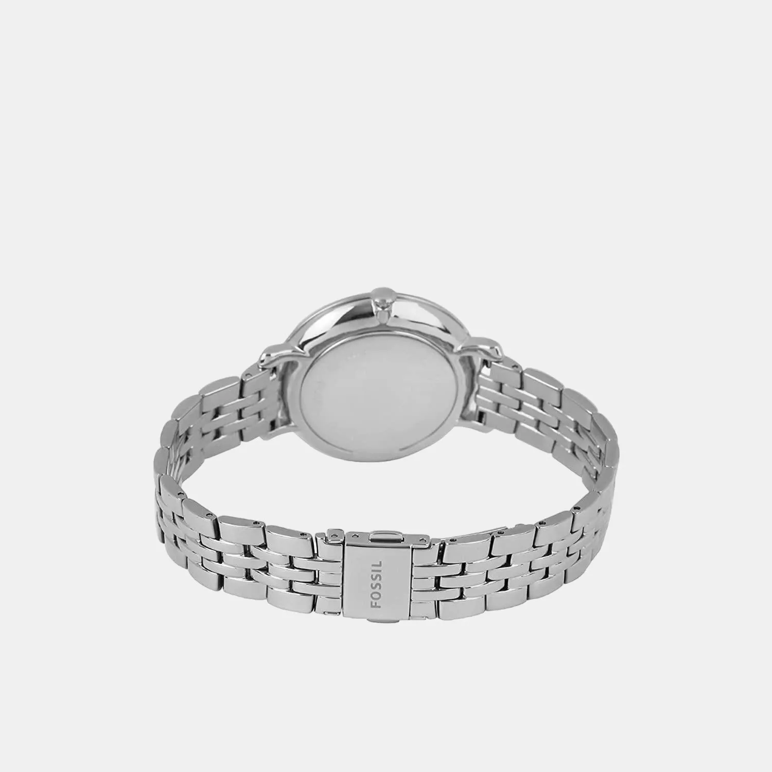 Jacqueline Women Quartz Silver Dial Analog Stainless Steel Watch ES3545