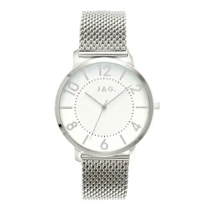 Jag Earl White Dial 45mm Watch J2327A