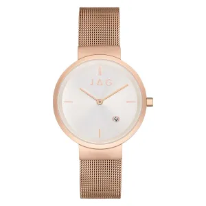 Jag Esme White Dial 31mm Watch J2611A