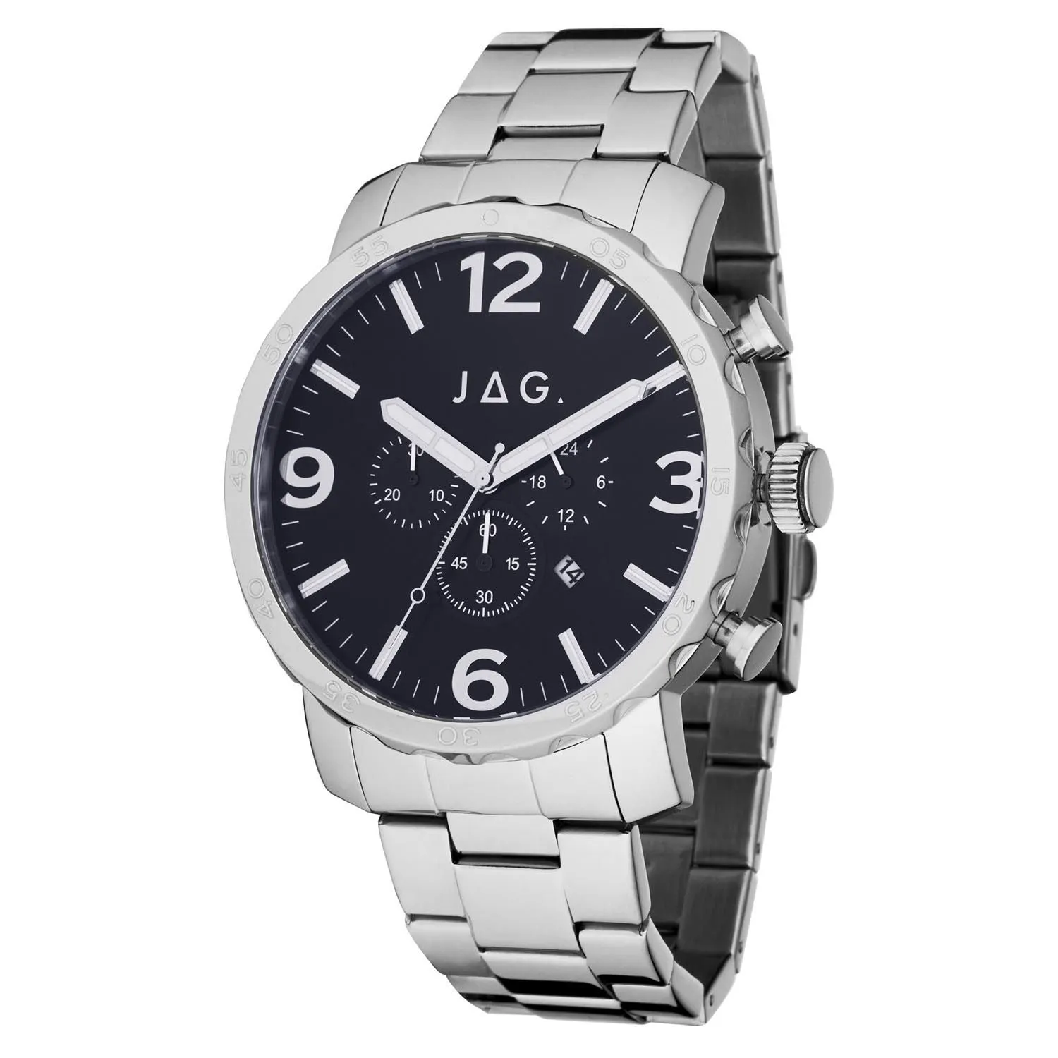 Jag Flynn Blue Dial 50mm Watch J2651A