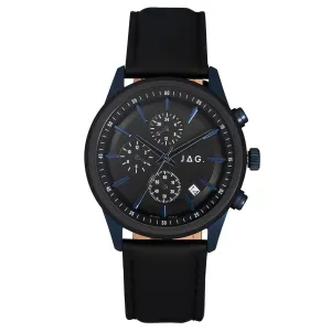 Jag Jamieson Black Dial 42mm Watch J2642