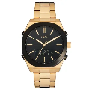 Jag Lincoln Black Dial 43mm Watch J2637A