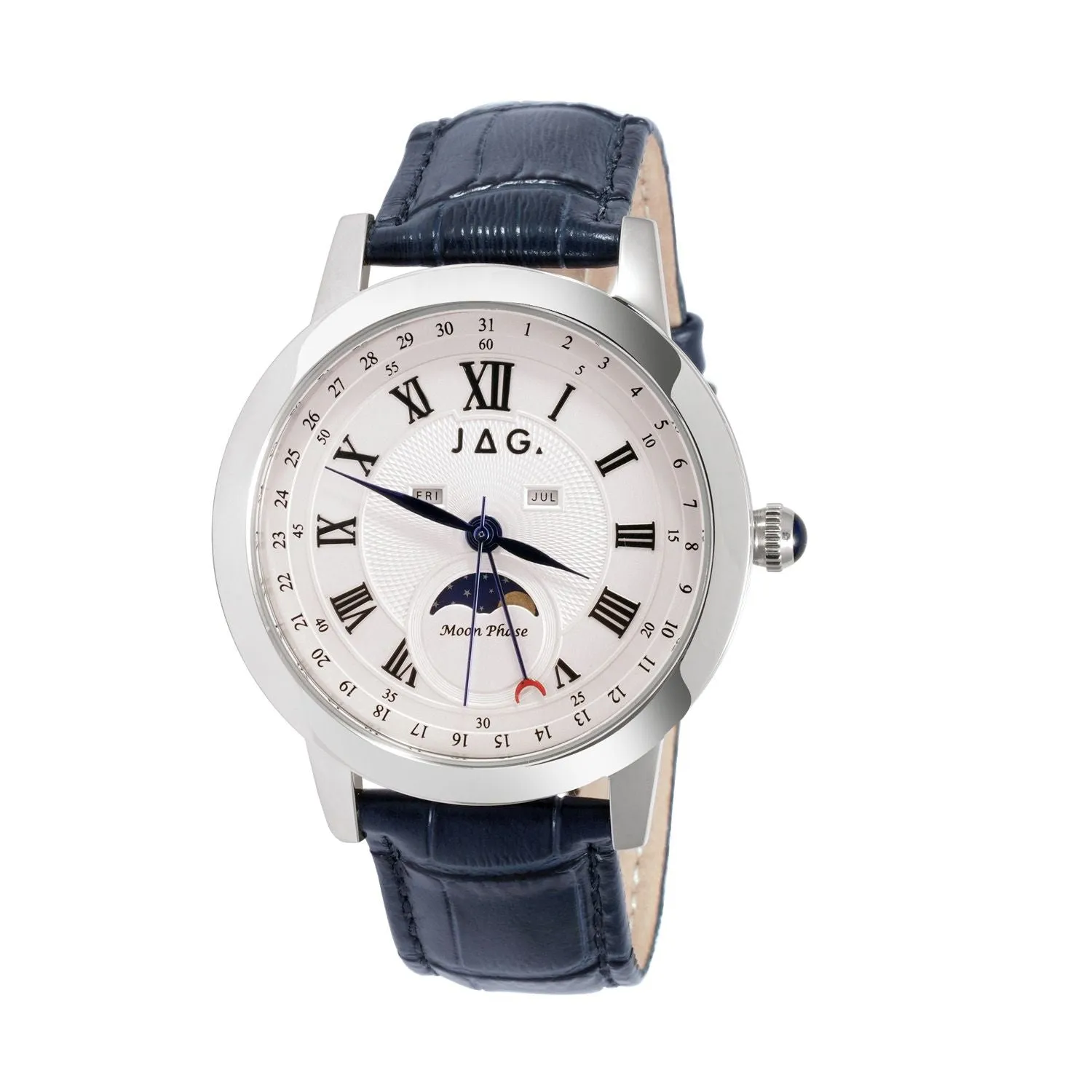 Jag Mosman Silver Dial 42mm Watch J2774