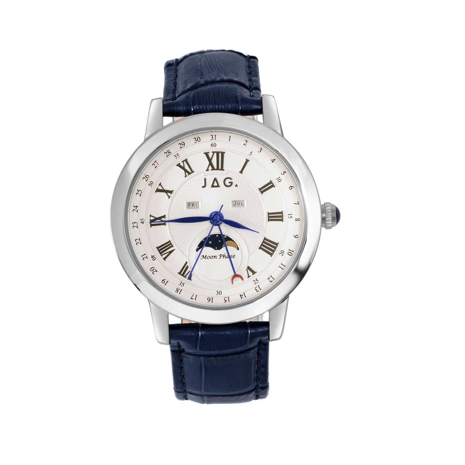 Jag Mosman Silver Dial 42mm Watch J2774