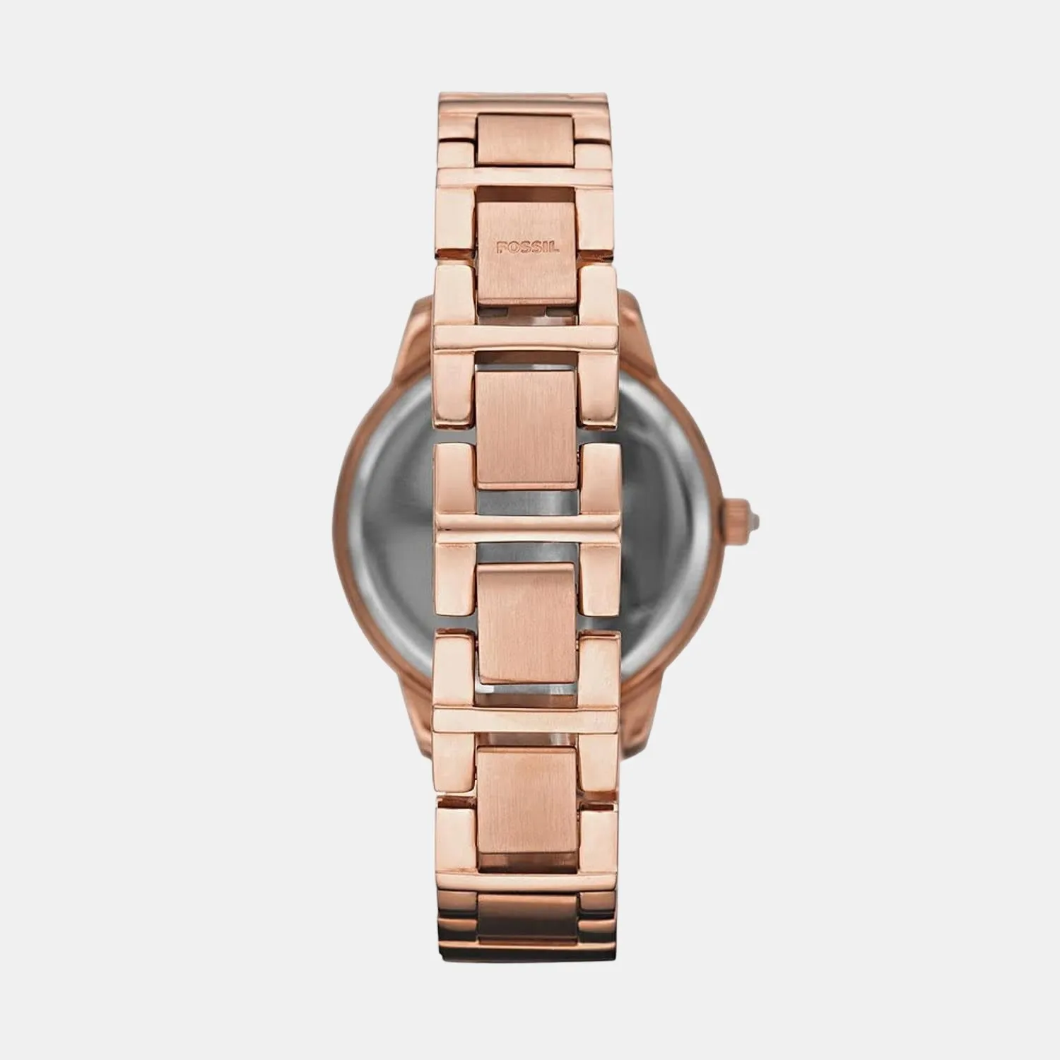 Jesse Women Quartz Rose Gold Dial Analog Stainless Steel Watch ES3020