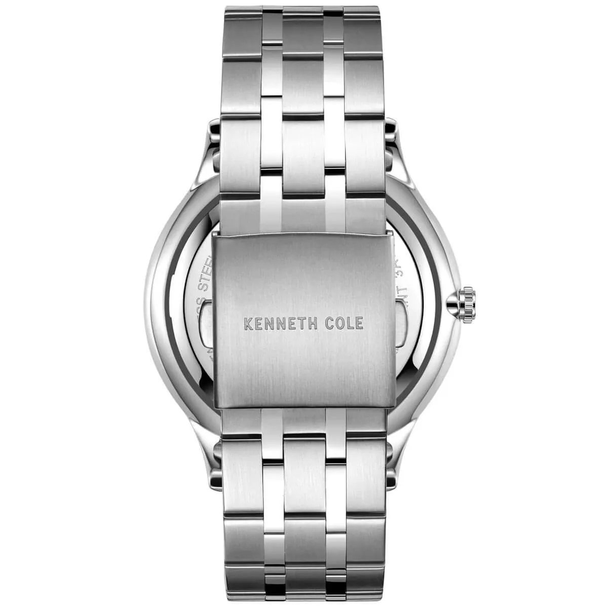 Kenneth Cole Men's Quartz Watch - Classic Blue Dial Silver Bracelet | KC50589019