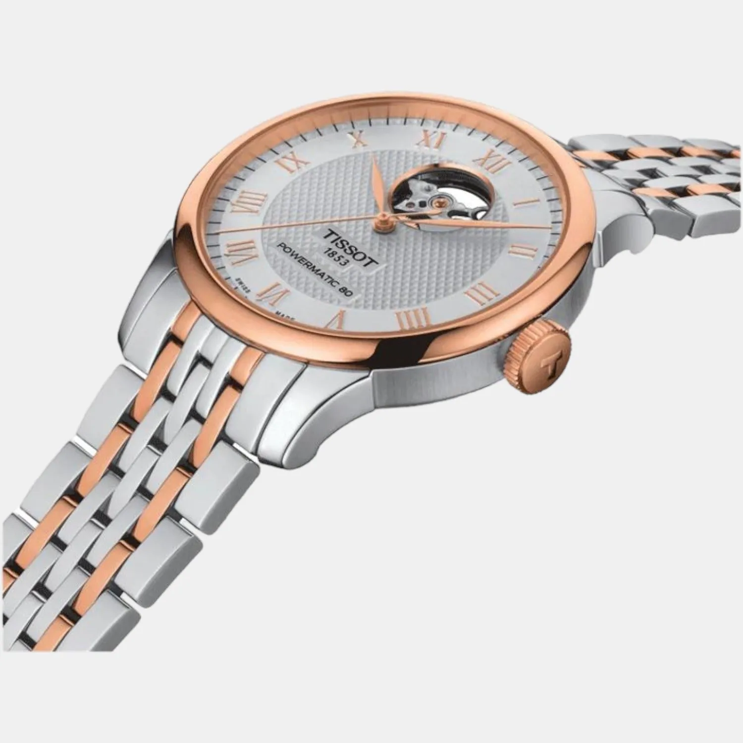 Le Locle Men's Analog Stainless Steel Automatic Watch T0064072203302