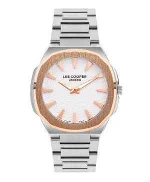 Lee Cooper - LC07861.530 - Gent Super Metal Silver/Rose Gold Watch