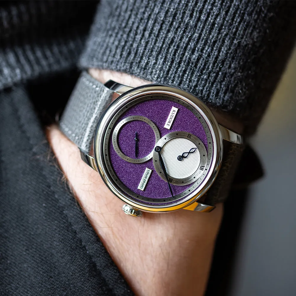 Louis Erard x KUDOKE Le Rgulateur 42mm - Purple