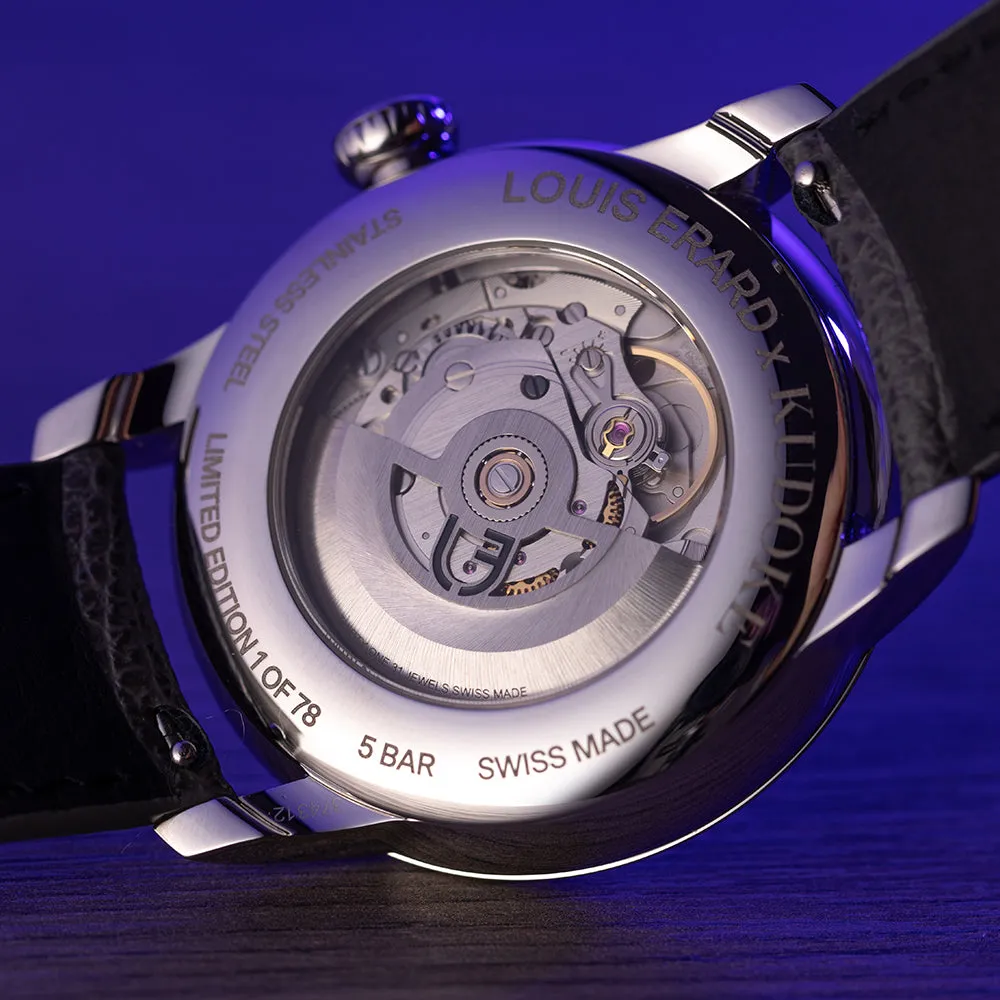 Louis Erard x KUDOKE Le Rgulateur 42mm - Purple
