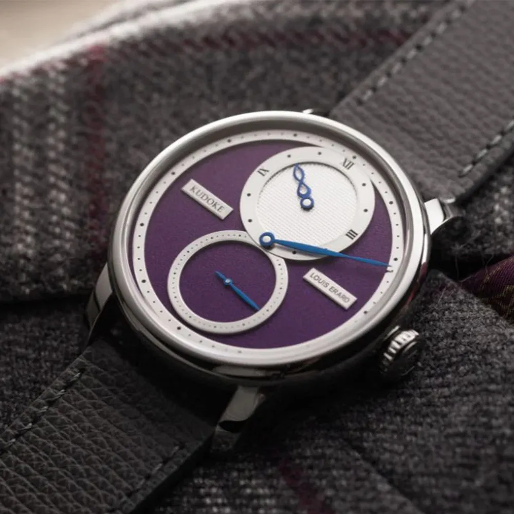 Louis Erard x KUDOKE Le Rgulateur 42mm - Purple