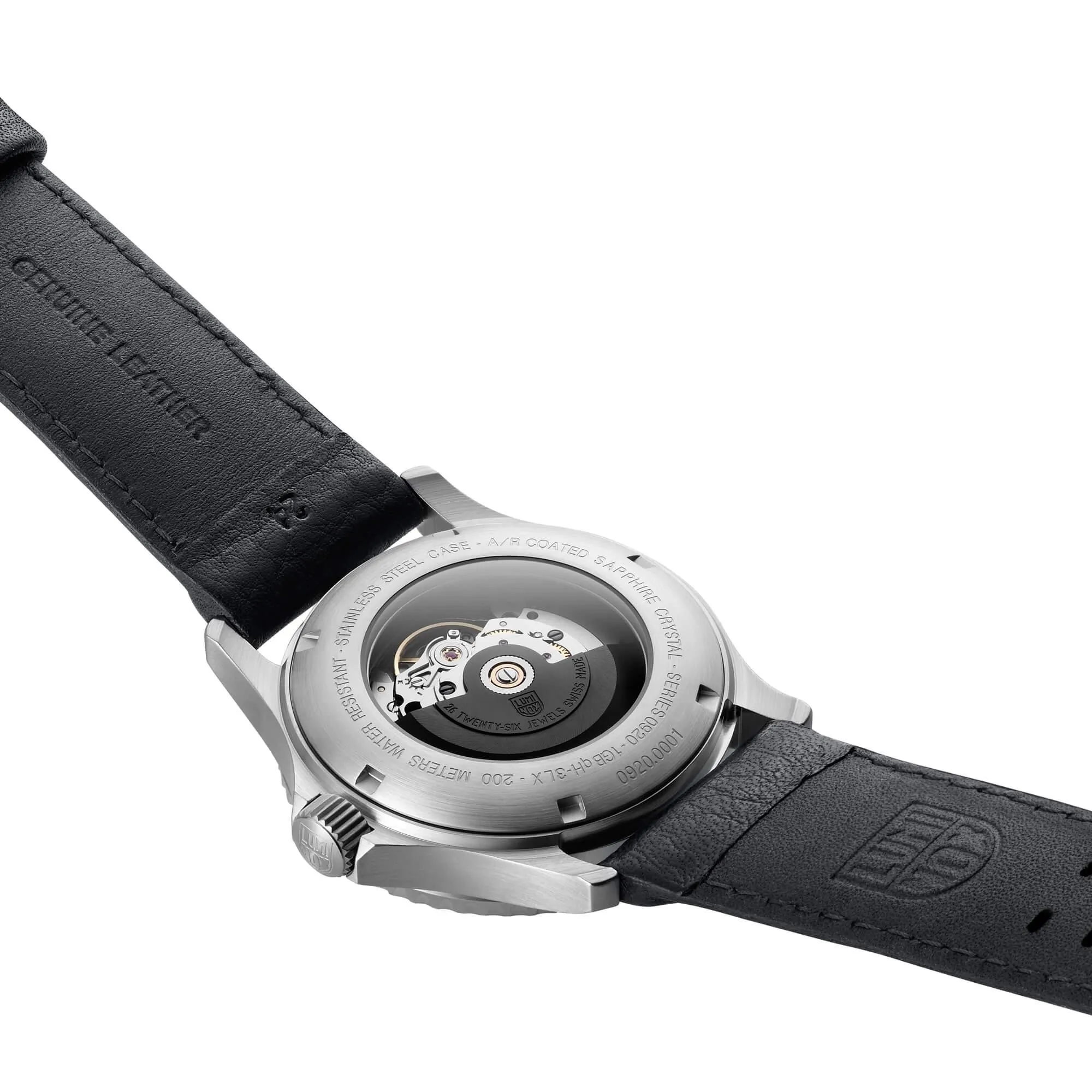 Luminox Men's Automatic Sport Timer Black Dial Leather Strap | XS.0921