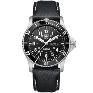 Luminox Men's Automatic Sport Timer Black Dial Leather Strap | XS.0921