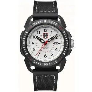 Luminox Men's Swiss Quartz Watch - Ice-Sar Arctic White Dial Black Strap Dive | 1007