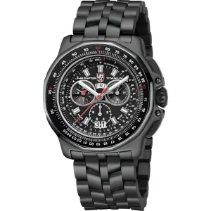 Luminox Men's Watch - F-22 Raptor Black Dial Titanium Bracelet Day-Date | XA.9272