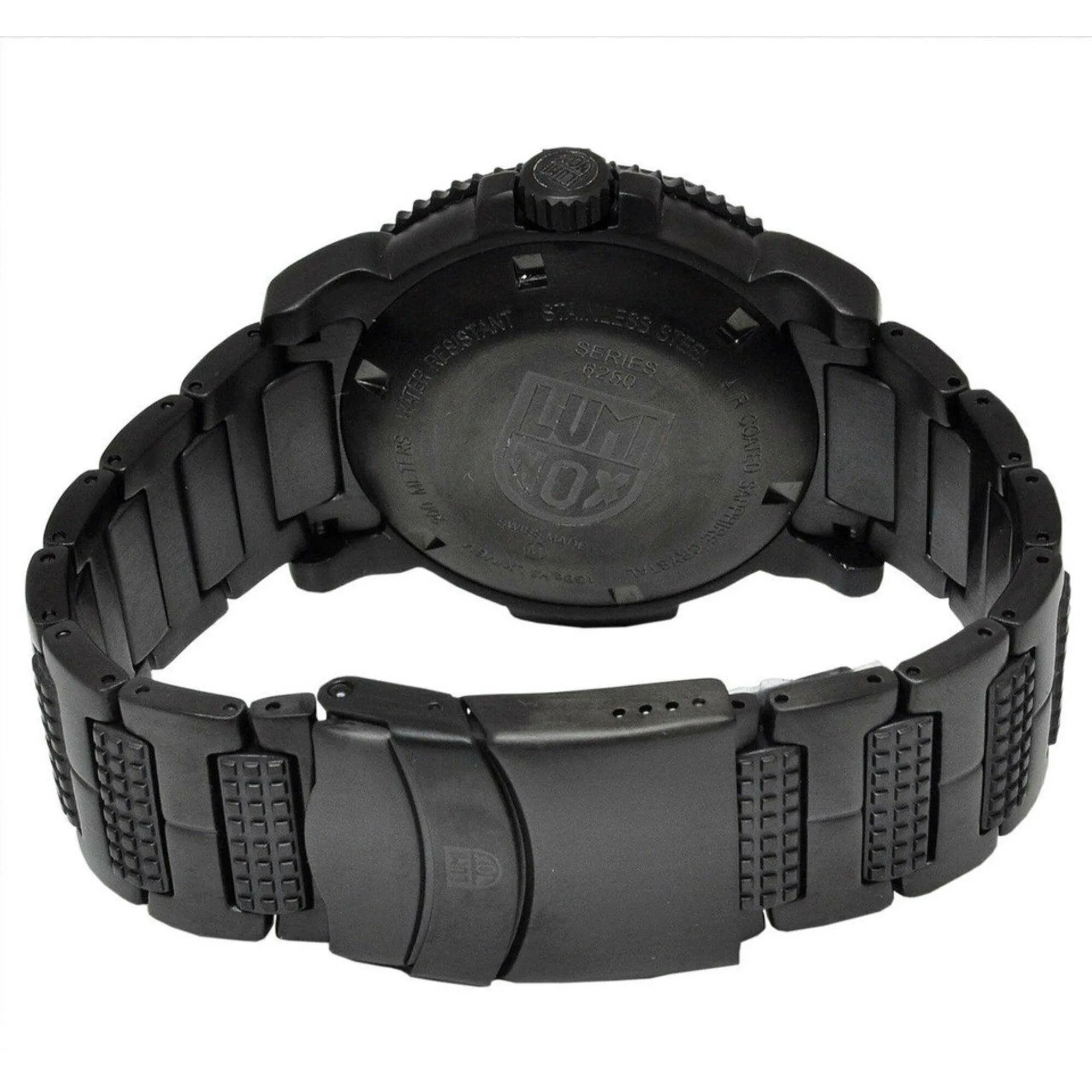 Luminox Men's Watch - Modern Mariner Quartz Black Dial Steel Bracelet | XS.6252.BO