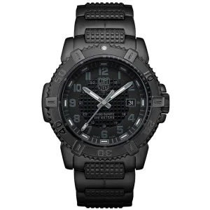 Luminox Men's Watch - Modern Mariner Quartz Black Dial Steel Bracelet | XS.6252.BO