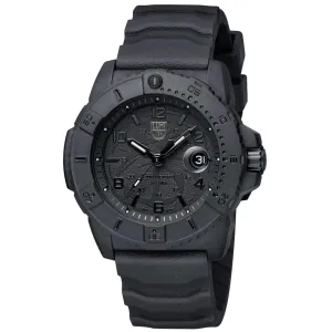Luminox Men's Watch - Navy SEAL Quartz Black Dial Silicone Strap | XS.3601.BO.NSF