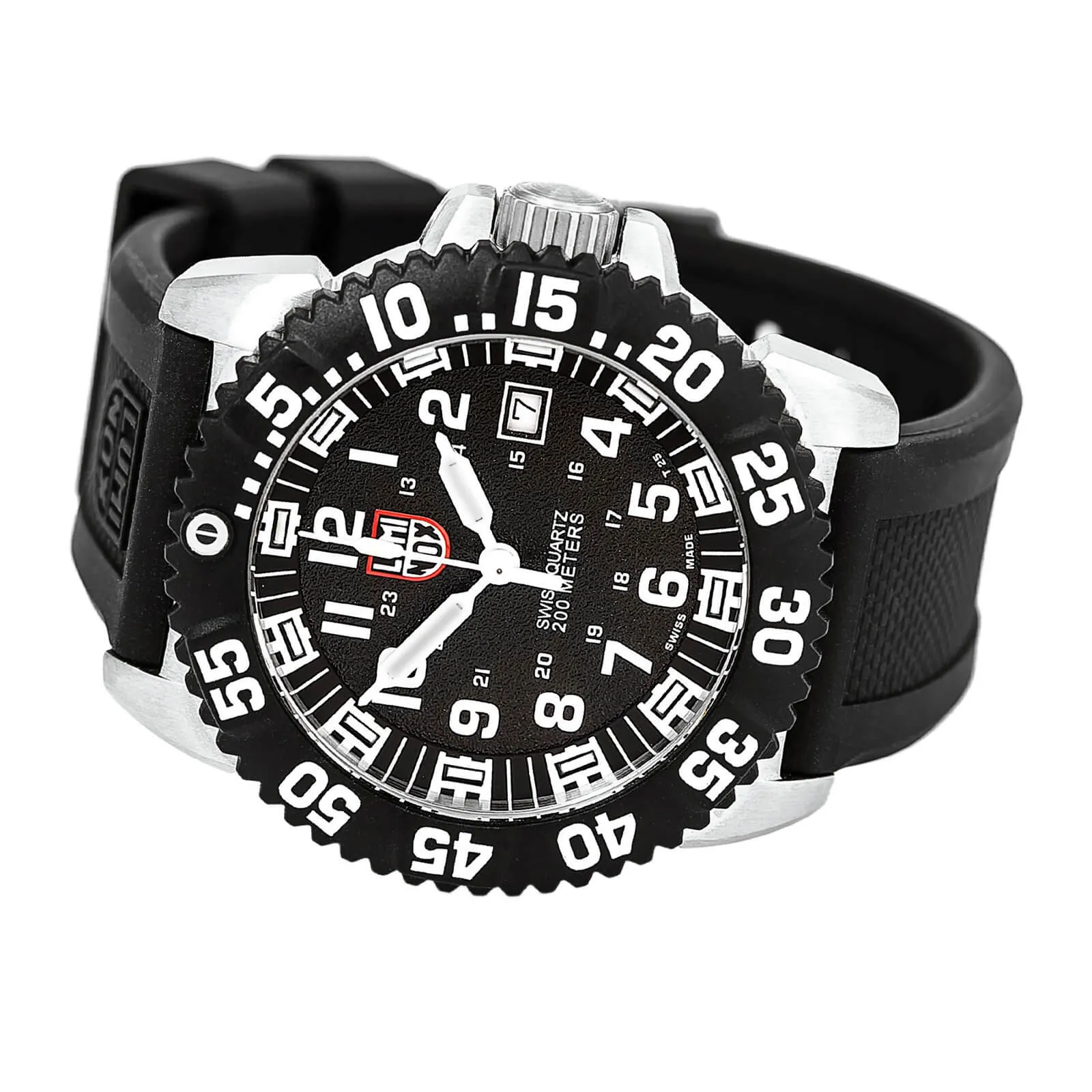 Luminox Men's White Numeral Steel Colormark Watch | 3151.NV