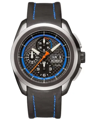 Luminox Mens XCOR Valjoux Automatic Chronograph - Black Strap - Day/Date - 200m