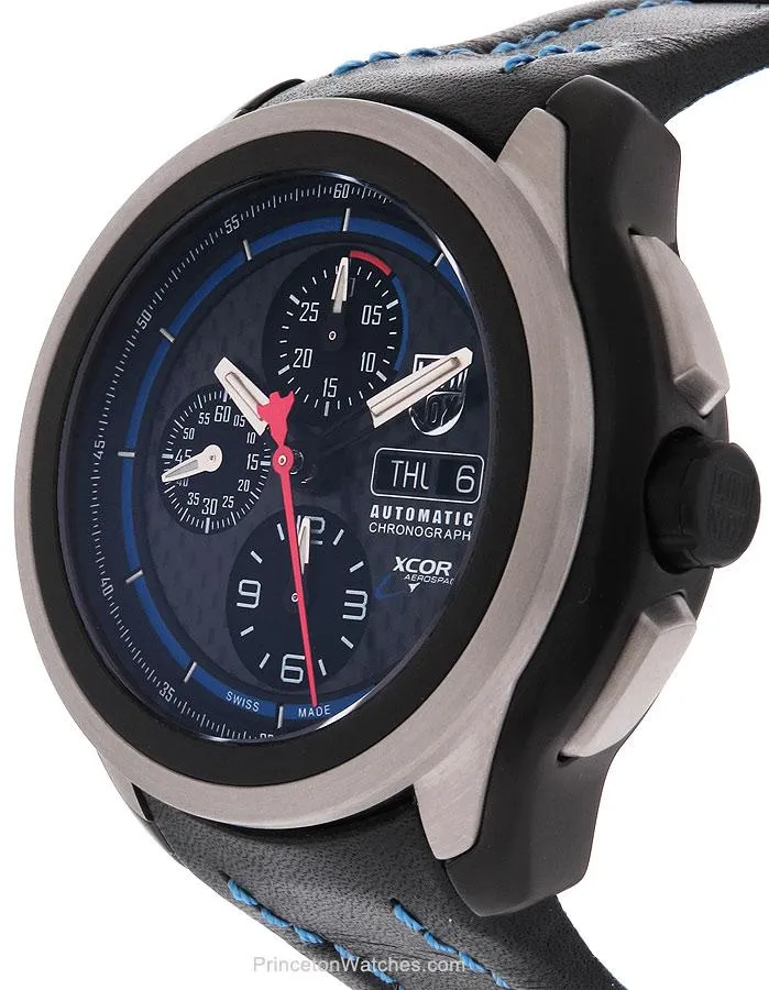Luminox Mens XCOR Valjoux Automatic Chronograph - Black Strap - Day/Date - 200m