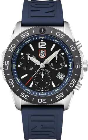 Luminox Sea Pacific Diver Chronograph 3140 Black Blue Watch