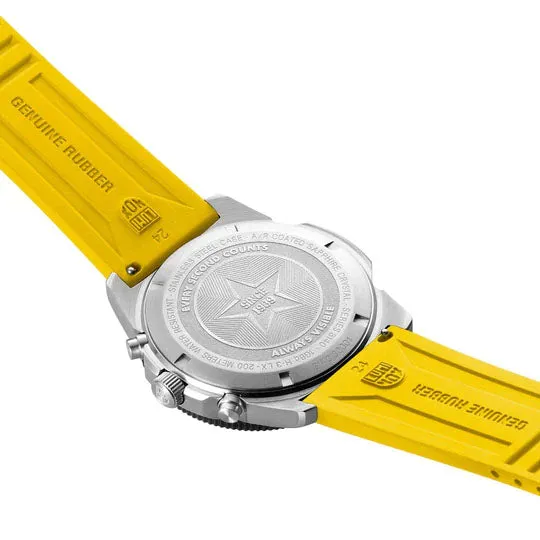 Luminox Sea Pacific Diver Chronograph 3140 Black Yellow Watch