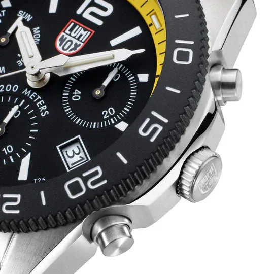 Luminox Sea Pacific Diver Chronograph 3140 Black Yellow Watch