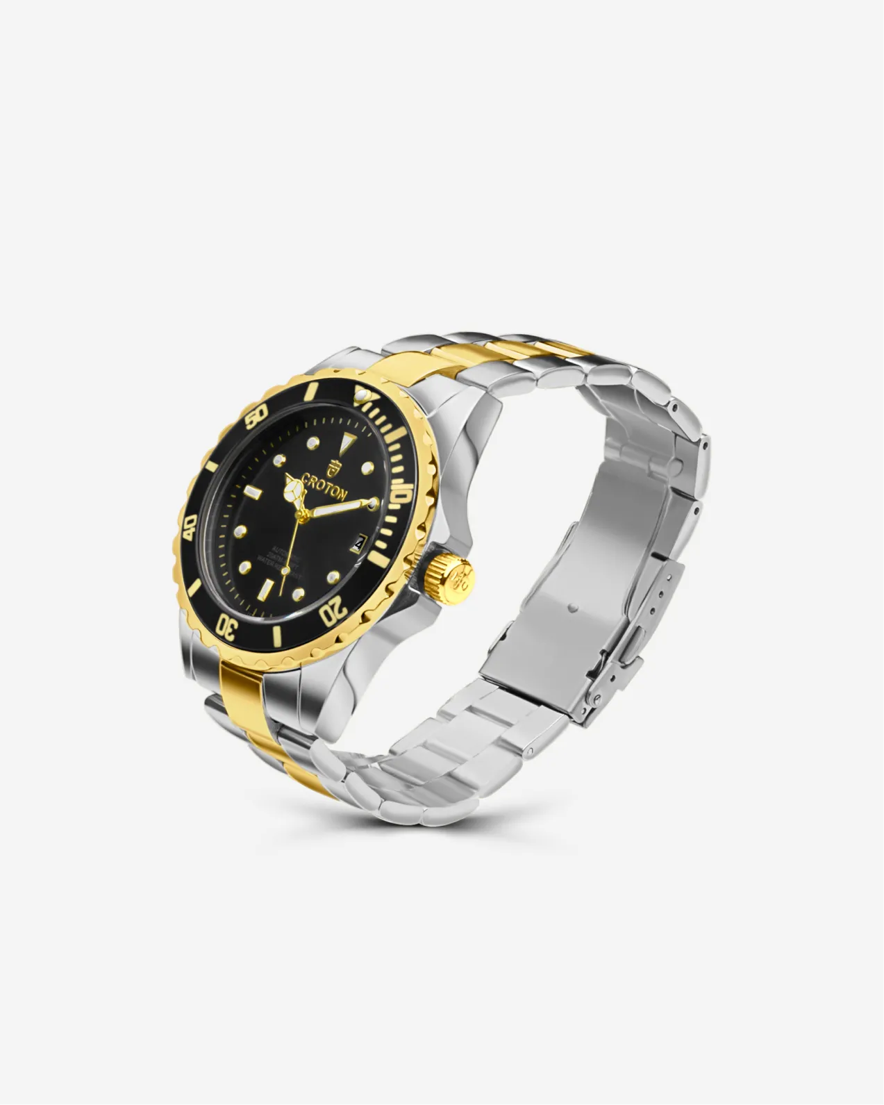 Men's All Stainless Steel Automatic with Magnified Date