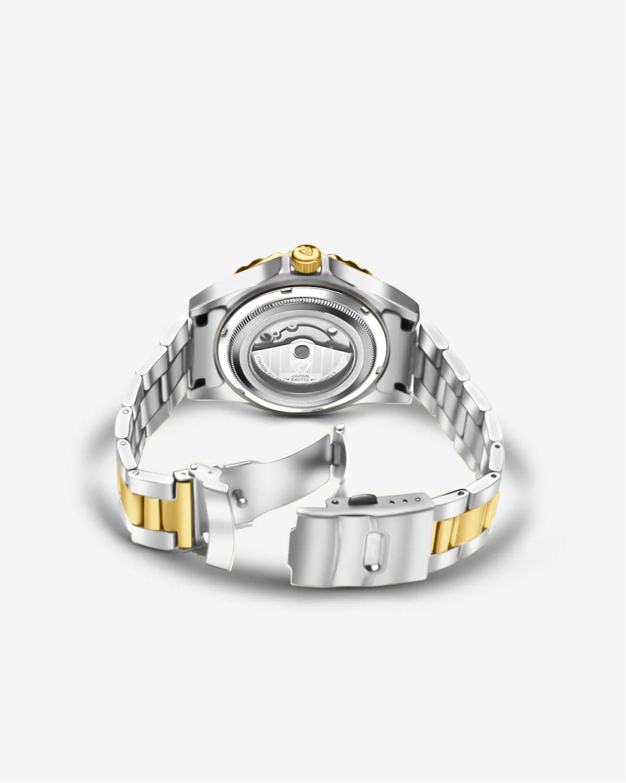 Men's All Stainless Steel Automatic with Magnified Date