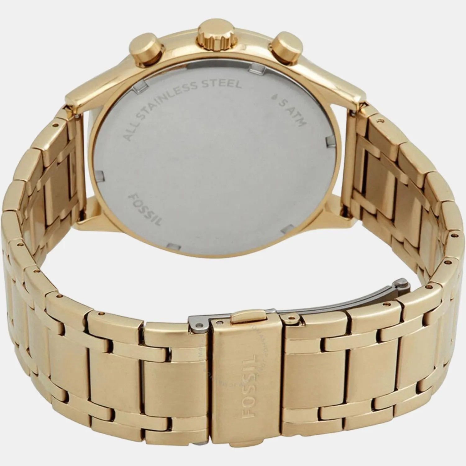 Men's Black Dial Stainless Steel Multi-Function Watch BQ2366