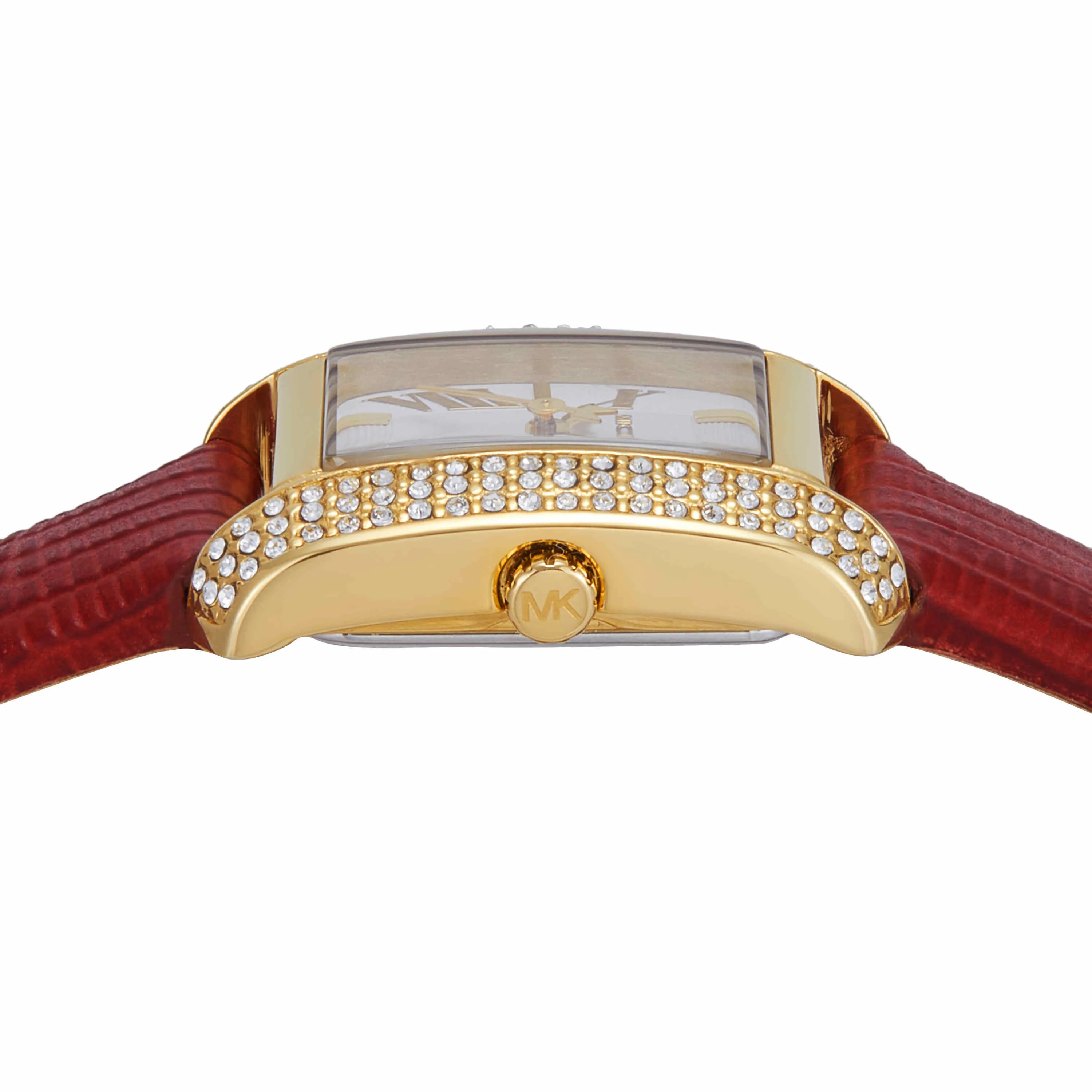 Michael Kors Emery Red Analogue Watch MK4874SET