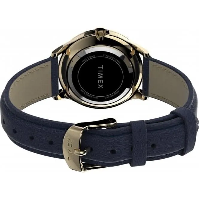 Modern Easy Reader Leather Strap Watch TW2V36200