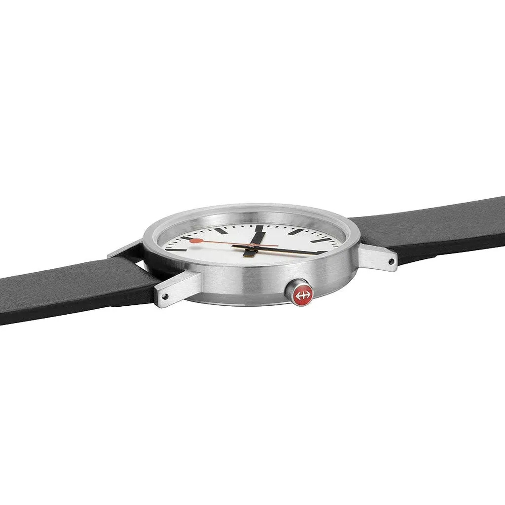 Mondaine Classic White Watch