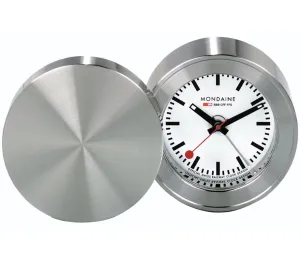 Mondaine Clock Table and Alarm Watch