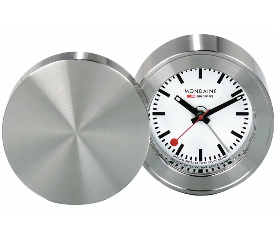 Mondaine Clock Table and Alarm Watch