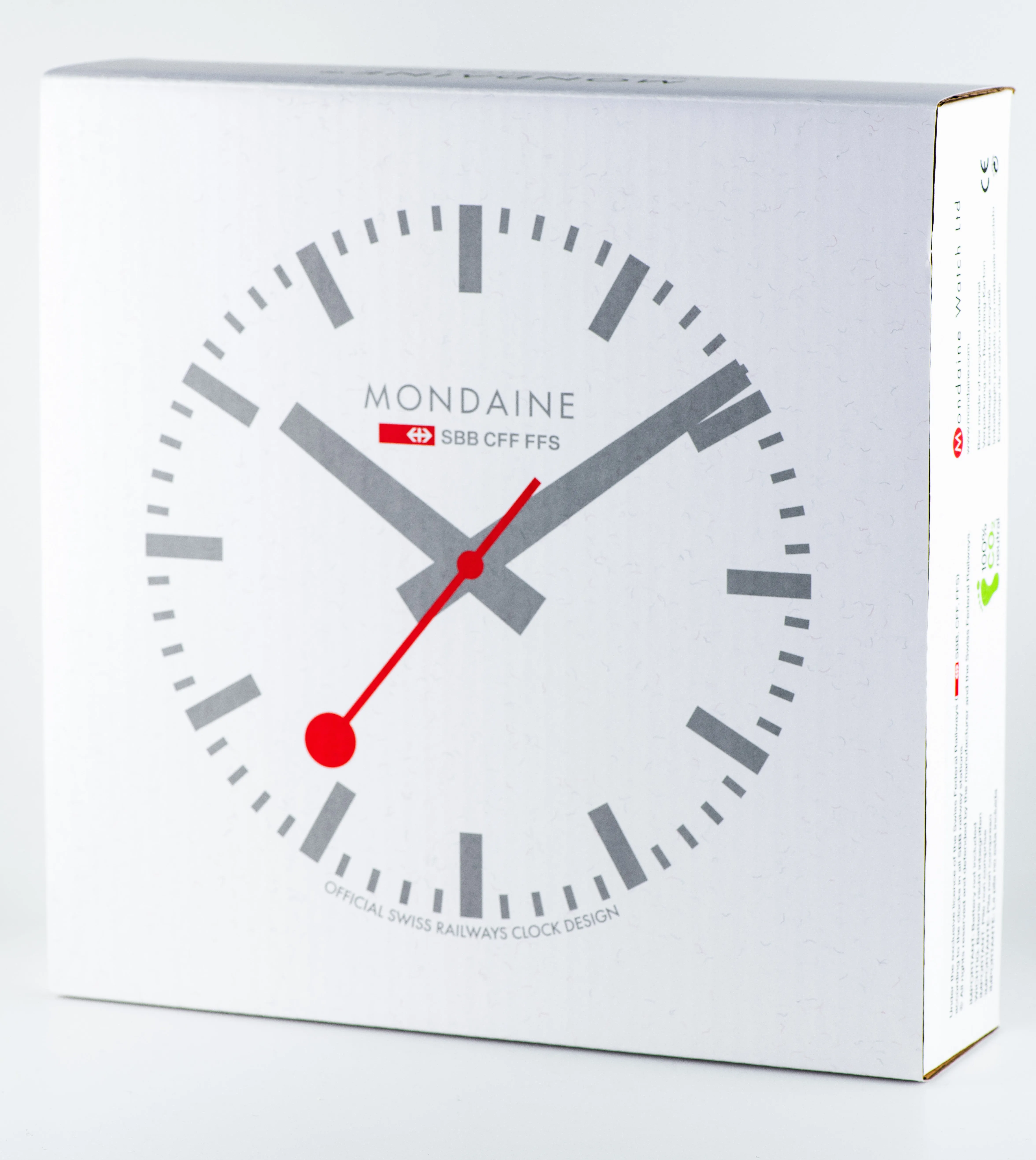 Mondaine Clock Wall Kitchen Gold Watch