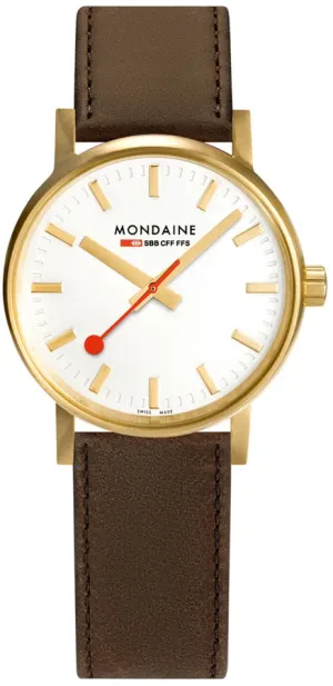 Mondaine Evo2 30 Gold IP Watch