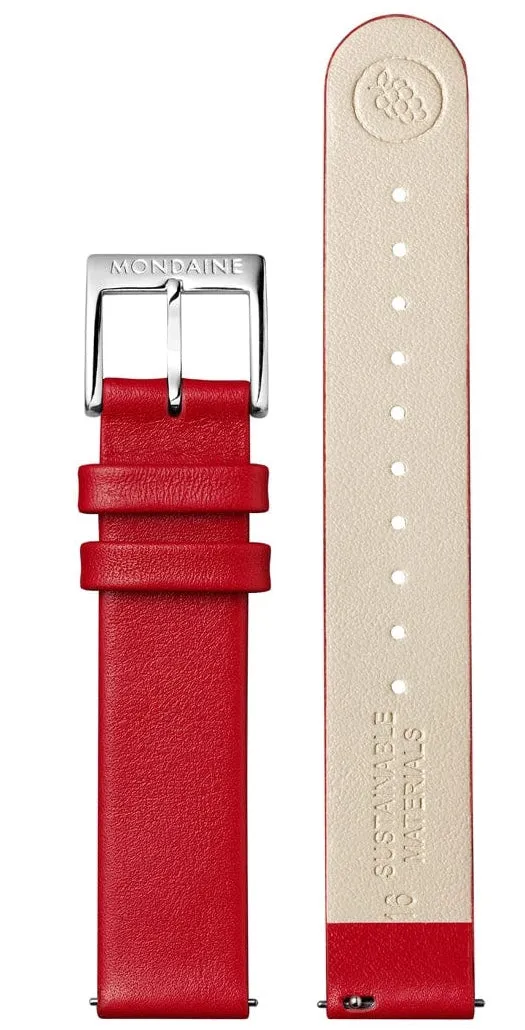 Mondaine Evo2 30mm Grape Leather Watch