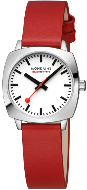Mondaine Official Swiss Railways Cushion Watch
