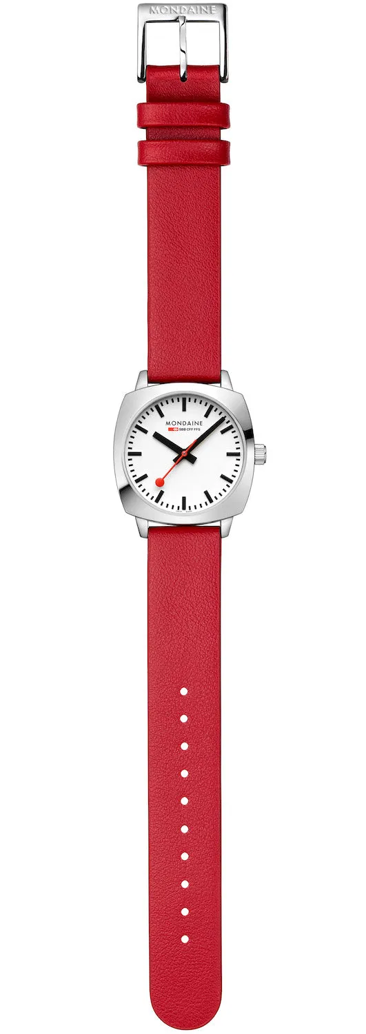 Mondaine Official Swiss Railways Cushion Watch