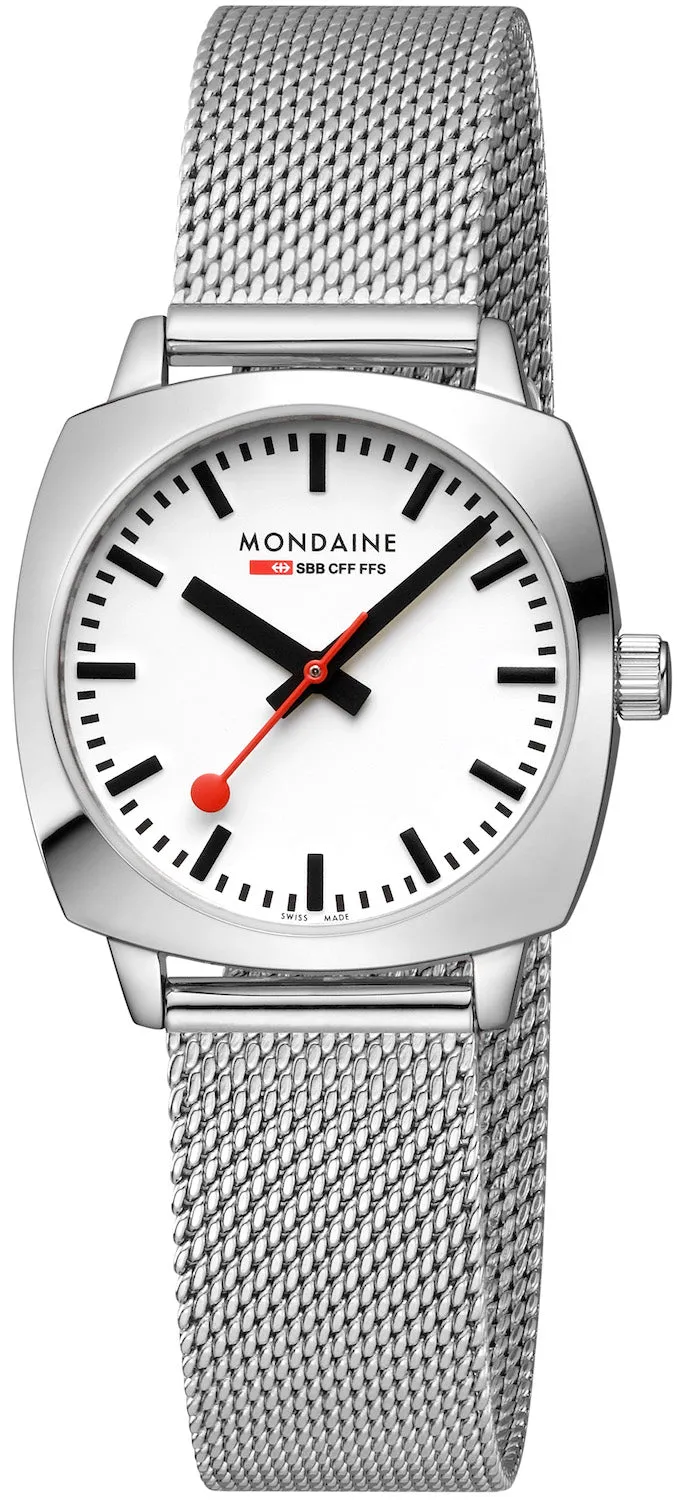 Mondaine Official Swiss Railways Cushion Watch