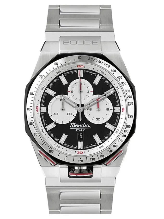 Mondia Bolide Scuderia - Men's Watch - MI-787-SS-1BKSL-CM