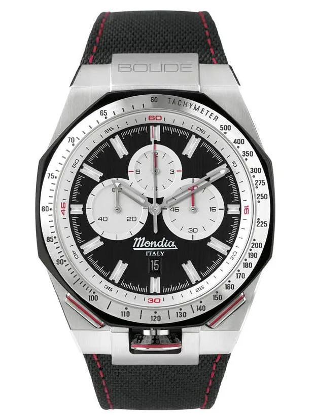 Mondia Bolide Scuderia - Men's Watch - MI-787-SS-1BKSL-CT