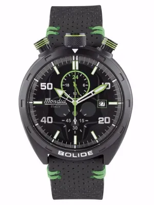 Mondia Italy Bolide Skull Men's Watch Green MI-789-BK-BKGR-CP
