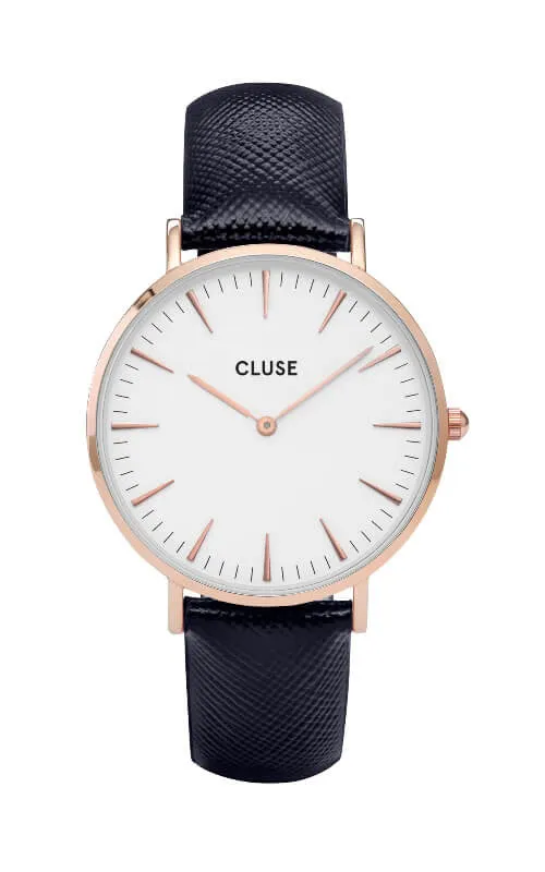 Montre Cluse La Bohme Boho Chic Rose Gold White/Midnight CL18029