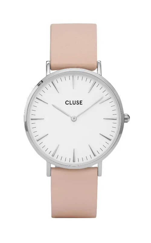 Montre CLUSE La Bohme Boho Chic Silver White/Nude CL18231