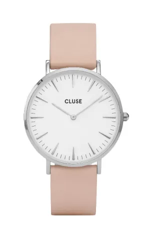 Montre CLUSE La Bohme Boho Chic Silver White/Nude CL18231