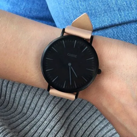 Montre Cluse La Bohme Full Black/Nude CL18503