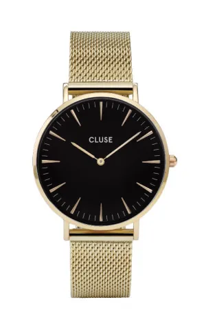 Montre CLUSE La Bohme Mesh Gold-Black CW0101201014